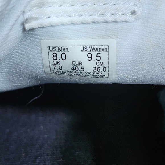 VANS Lowland CC Black White Two Toned Sneaker Mens 8 Womens 9.5 - Picture 10 of 10